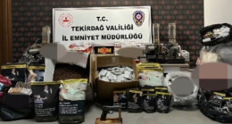 Tekirdağ’da tütün kaçakçılığına darbe: 10 kişi gözaltında
