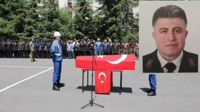 Tekirdağ’da Jandarma Başçavuş Kalbine Yenik Düştü